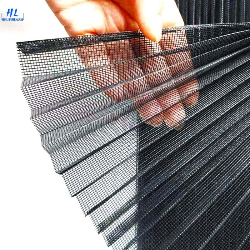 2.5m Wide Pleated Insect Screen 120g/M2 Για την πρόληψη των εντόμων χωρίς προβλήματα