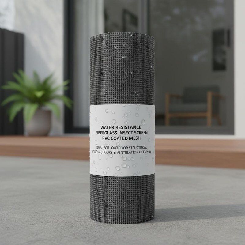 Ανθεκτικότητα στο νερό Φυτογυάλινη οθόνη εντόμων PVC επικαλυμμένο δίχτυ ιδανικό για εξωτερικές δομές παράθυρα πόρτες και ανοίγματα αερισμού