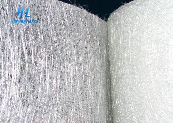 E γυαλί Plain Woven Fiberglass Mat με μήκος κυλίνδρου 100m Λευκό χρώμα Εξαιρετική αντοχή στα οξέα