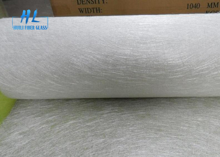 76mm Διαμέτρου πυρήνα E Γυαλί κομμένο Strand Mat για ανώτερη χημική αντοχή