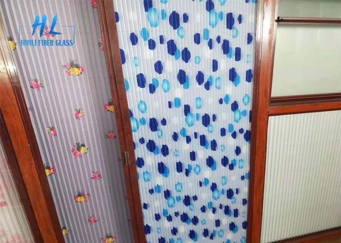 Προσαρμοσμένο μαντήλι εντόμων από πολυεστέρα για παράθυρα και πόρτες με ρυθμιζόμενο ύψος αναδίπλωσης