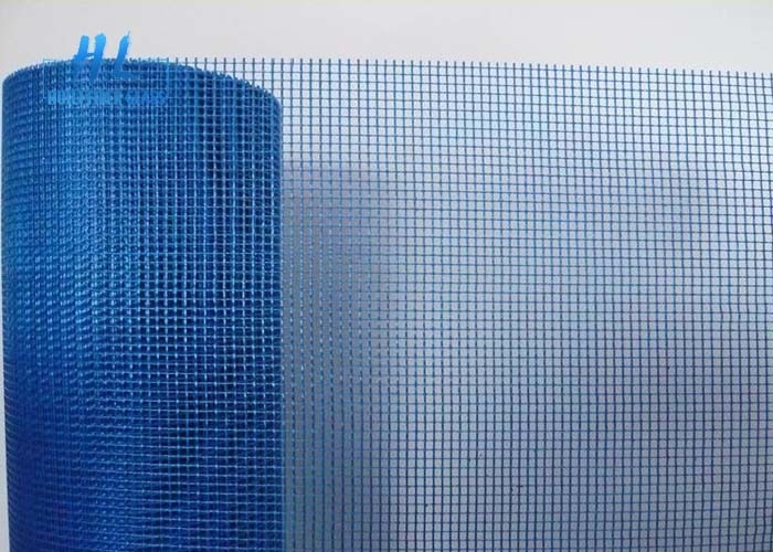 Μπλε πλέγμα καλωδίων φίμπεργκλας, ταινία ραφών φίμπεργκλας γυαλιού Γ για την ενίσχυση τοίχων