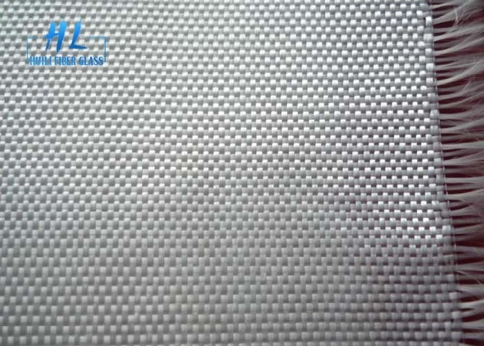 Δυνατότητα 200gm υαλοπλαστικό ύφασμα ύφασμα E γυαλί νήμα τύπου πυριτίου επικαλυμμένο με 20% επιμήκυνση