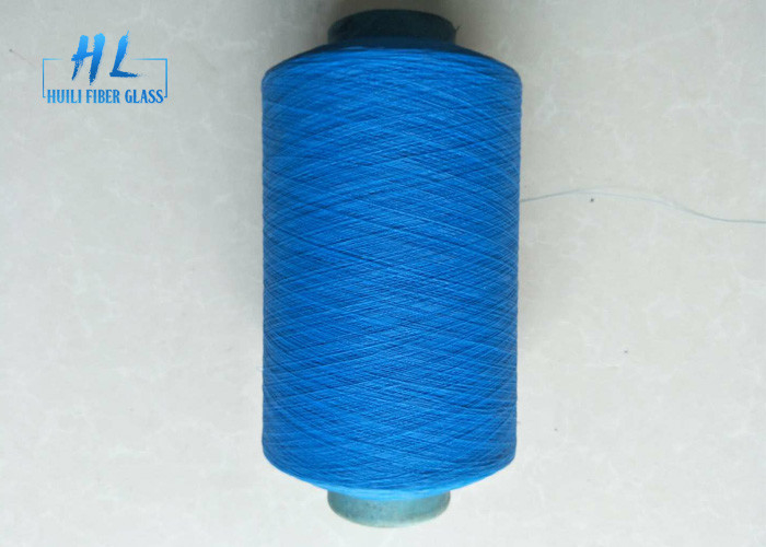 Εξαιρετική ανθεκτικότητα στο νερό E γυαλί 34tex 1/0 νήματα από υαλωσίνες επικαλυμμένα με PVC σε συσκευασία από χαρτόνι