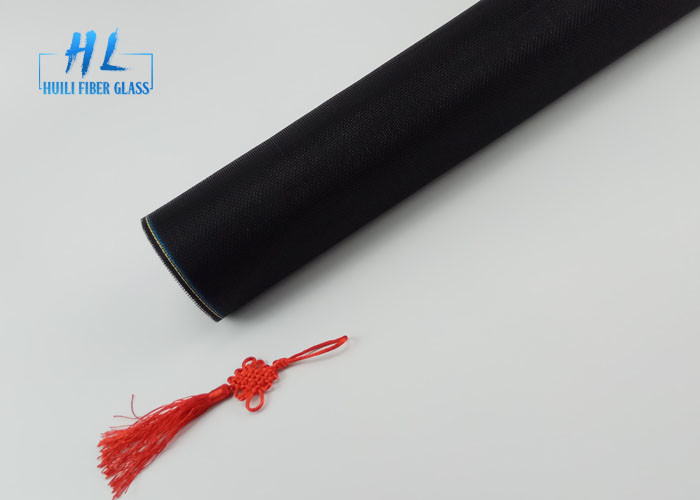 οθόνη παραθύρων εντόμων φίμπεργκλας 90G 110G 18*16 στο γκρίζο ή μαύρο χρώμα
