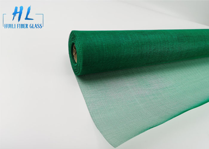 ντυμένη οθόνη εντόμων φίμπεργκλας 17*16 100g 110g η PVC καθιστά αλεξίπυρη το πλάτος 0.33.0m