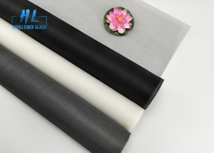 Αδιάβροχο Plain Weave Fiberglass Fly Screen Πράσινο Ειδικό Χρώμα 0.011 ίντσες Hook Close Way
