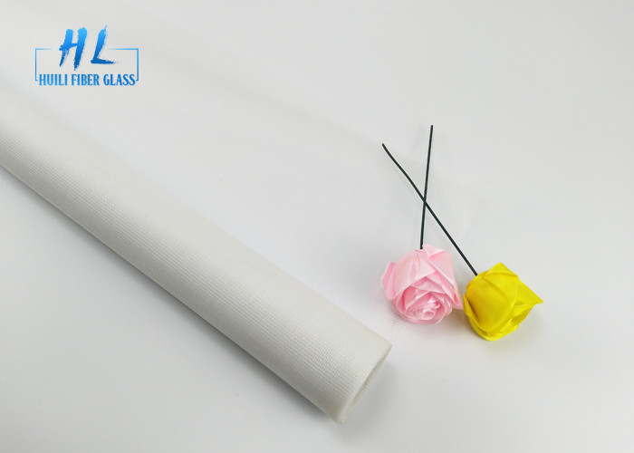 Ανθεκτικό στη φωτιά Plain Weave Fiberglass Fly Screen σε γκρι Αδιάβροχο και Αδιάβροχο Κλείσιμο Αγκίστρου