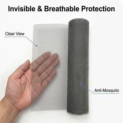 Premium Fiberglass Screen Mesh Roll για Windows – Fly & Bug Proof, μαζική χονδρική πώληση, προσαρμοσμένο μέγεθος διαθέσιμο