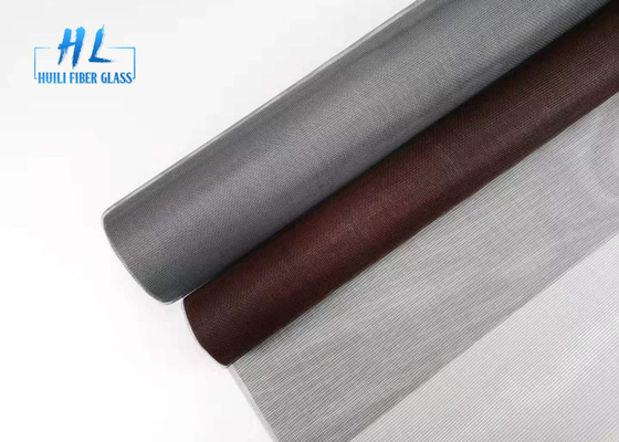 Το PVC σαφούς ύφανσης έντυσε την οθόνη μυγών φίμπεργκλας 3ft*100ft για τα παράθυρα